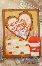 Load image into Gallery viewer, Dies ... to die for metal cutting die - Pumpkin spice and everything nice word