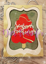 Load image into Gallery viewer, Dies ... to die for metal cutting die - Round Christmas Ornament nesting set