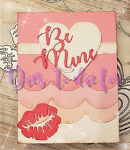 Load image into Gallery viewer, Dies ... to die for metal cutting die - Lipstick Kisses