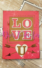 Load image into Gallery viewer, Dies ... to die for metal cutting die - Hannah&#39;s Varsity Font with Shadow