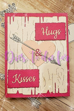 Load image into Gallery viewer, Dies ... to die for metal cutting die - Wood plank / Fence background plate