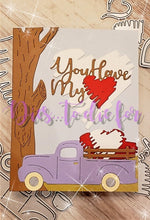 Load image into Gallery viewer, Dies ... to die for metal cutting die - Old Red Farm Truck