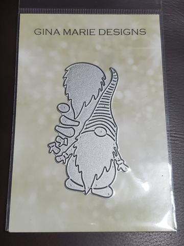Gina Marie Metal cutting die - Garden Gnome