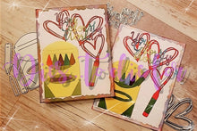Load image into Gallery viewer, Dies ... to die for metal cutting die - Crayon Box and Crayons