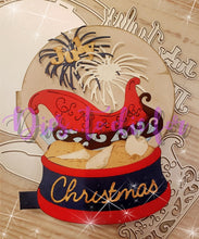 Load image into Gallery viewer, Dies ... to die for metal cutting die - Santa&#39;s Sleigh
