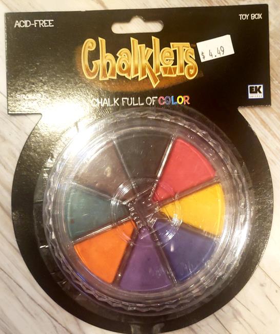 EK Success Chalklets chalk full of color set - Toy Box