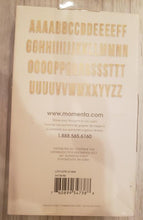 Load image into Gallery viewer, Letters - Momenta cardstock sticker - Wood look large alphabet - 64 pc