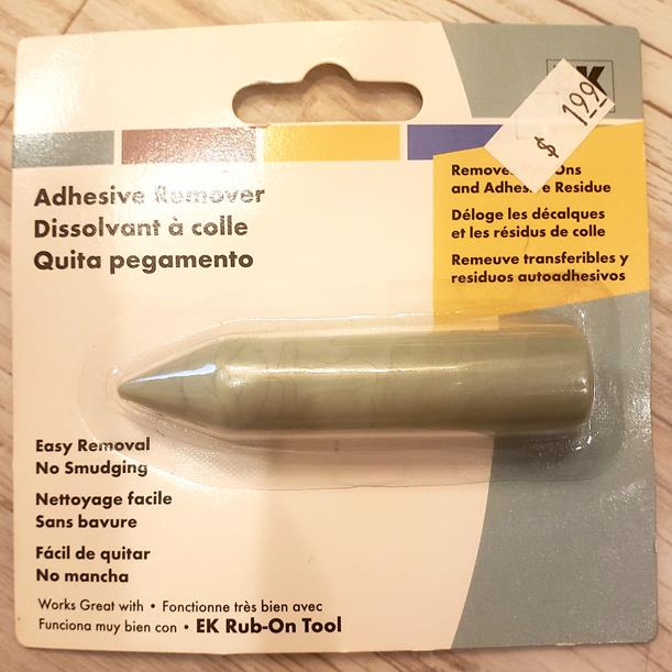Ek Success Adhesive Remover eraser Dies...to die for