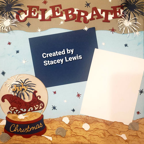 Dies ... to die for metal cutting die - A2 snow globe card maker set