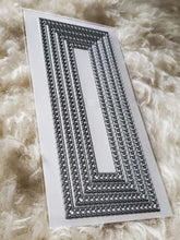 Load image into Gallery viewer, Gina Marie Metal cutting die -  Slimline loopy rectangle dies