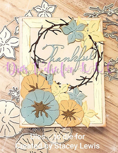 Dies ... to die for metal cutting die - Branch Wreath set