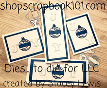 Load image into Gallery viewer, Dies ... to die for metal cutting die - Ornament trio