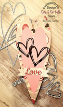 Load image into Gallery viewer, Dies ... to die for metal cutting die - Slimline basic Long Heart - Slim line