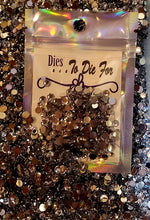 Load image into Gallery viewer, Dies ... to die for metal Gemstones - Mirror back Jewels Choose color