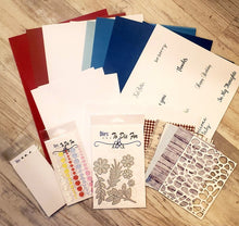 Load image into Gallery viewer, Dies ... to die for Designer kit of the Month - Bette Manning July Flowers and greenery kit