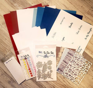 Dies ... to die for Designer kit of the Month - Bette Manning July Flowers and greenery kit