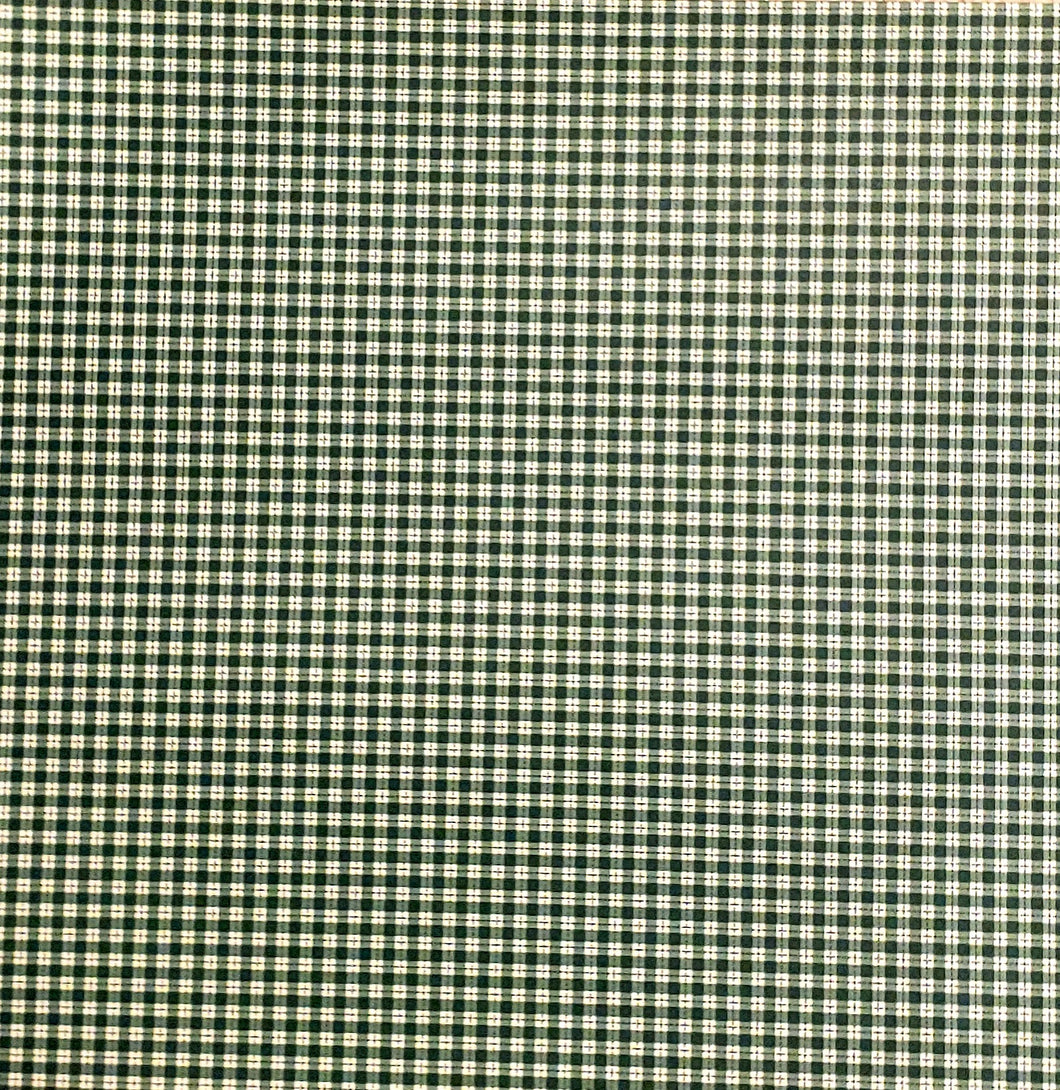 THe paper patch single  Sided card stock paper 12 x 12 - green plaid