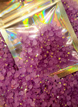 Load image into Gallery viewer, Dies ... to die for metal Gemstones - Colored back Jewels grape purple