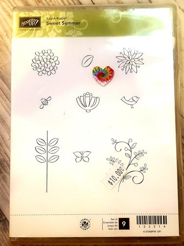 *Crafting for a cause - Stampin' up sweet summer piece