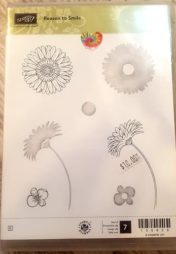 *Crafting for a cause - Stampin' up reason to smile 7 piece