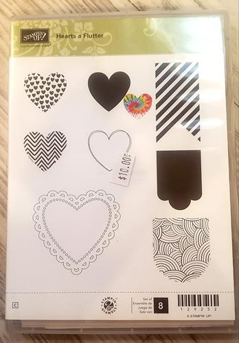 *Crafting for a cause - Stampin' up Hearts a flutter