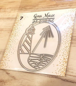 Gina Marie Metal cutting die - Lighthouse