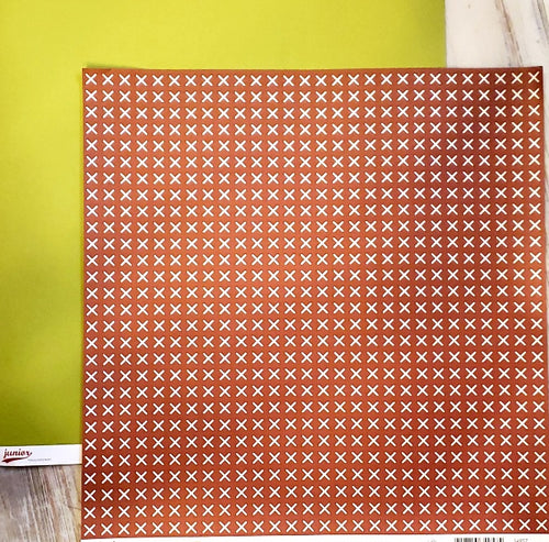 AC American Crafts - Junior - touchdown double sided paper 12 x 12