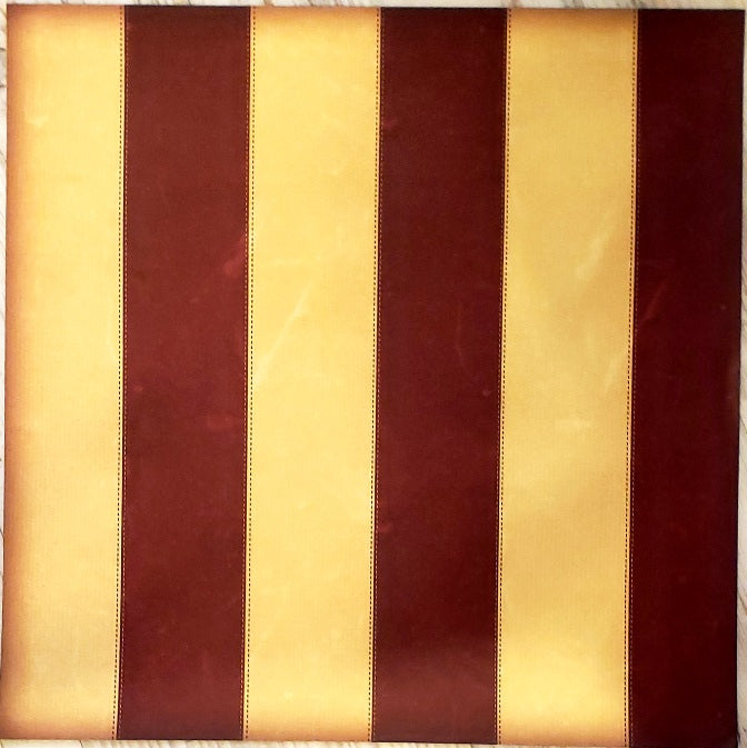 Karen Foster Rugby stripe shirt single sided paper 12 x 12