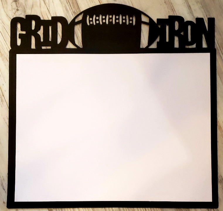Creative Imaginations Grid Iron Football laser cut single sided paper 12 x 12
