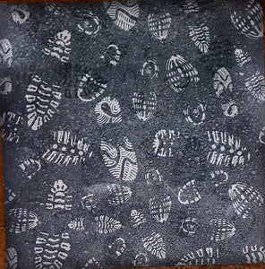 Karen Foster Shoe Prints single sided paper 12 x 12