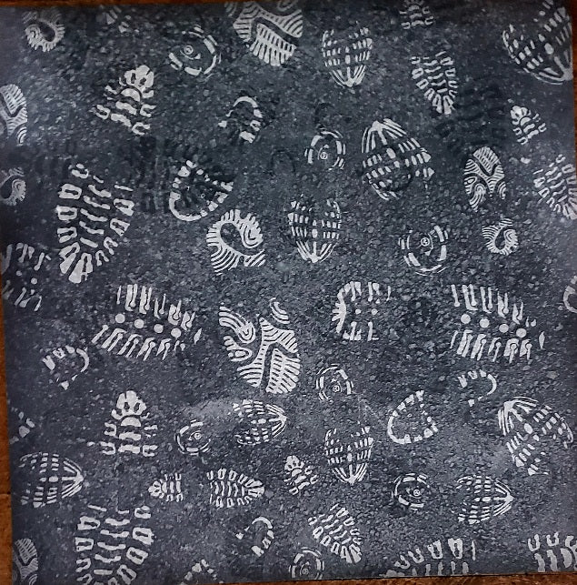 Karen Foster Shoe Prints single sided paper 12 x 12