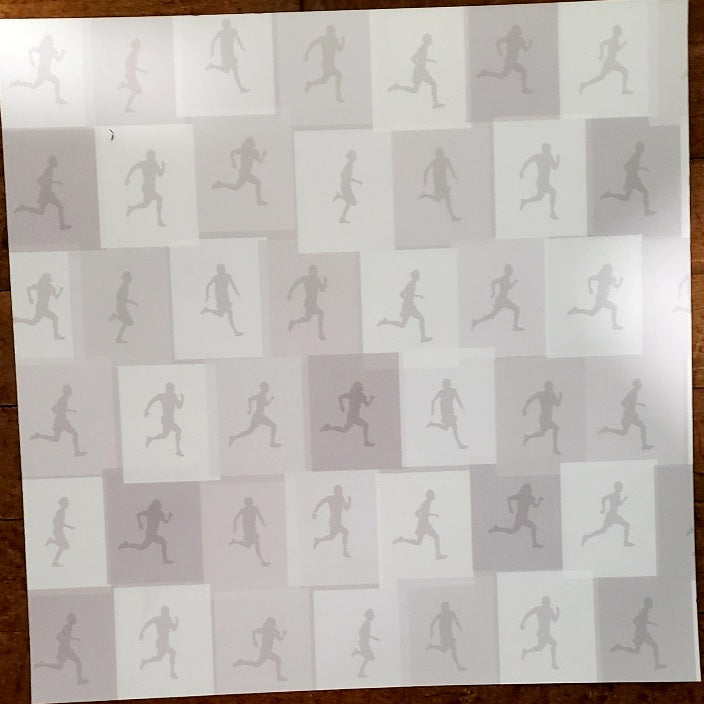 Karen Foster Runner blocks single sided paper 12 x 12