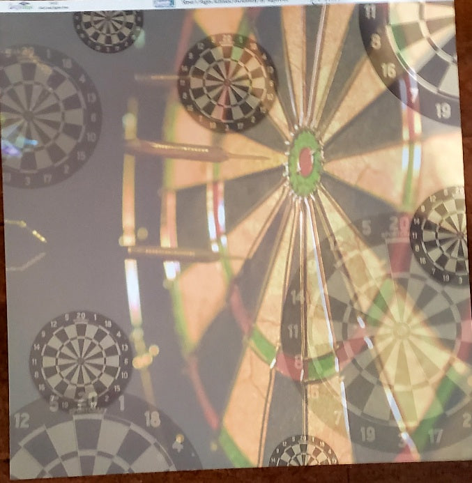 Sugar Tree Dart board single sided paper 12 x 12