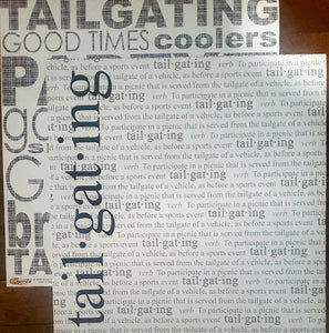Scrappin' Sports and more - Defining the game - Tailgating double sided paper 12 x 12