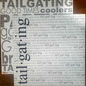 Scrappin' Sports and more - Defining the game - Tailgating double sided paper 12 x 12