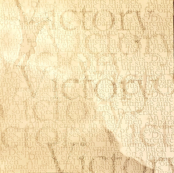 Rocky Mountain Scrapbook co Victory words single sided paper 12 x 12