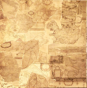 Karen Foster Ancestry Map single sided paper 12 x 12