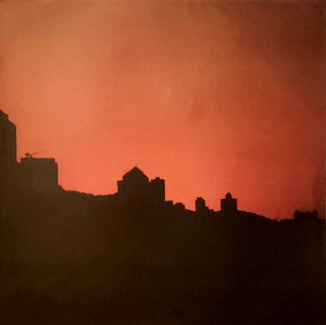 skyline City or Graveyard - single sided paper 12 x 12