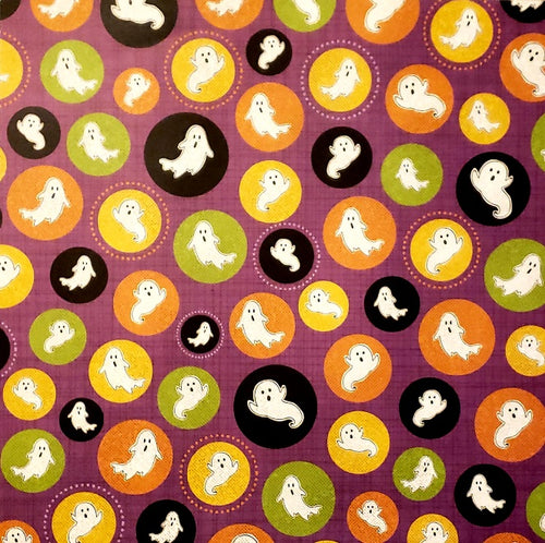 Boo Ghosts - single sided paper 12 x 12