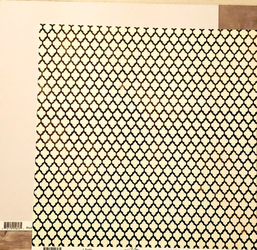 Fancy Pants Trellis double sided paper 12 x 12