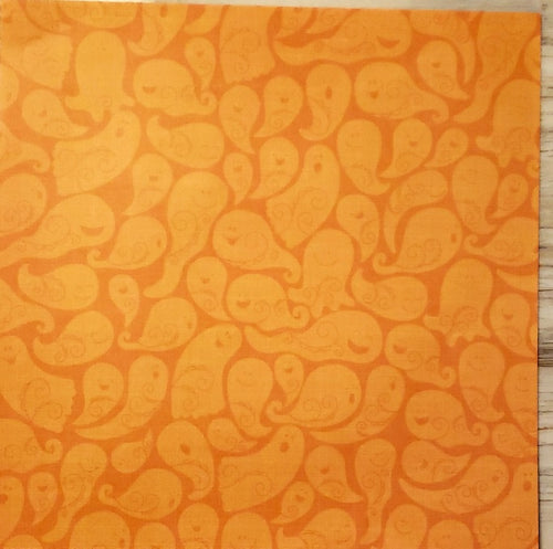 Ghost blobs - single sided paper 12 x 12