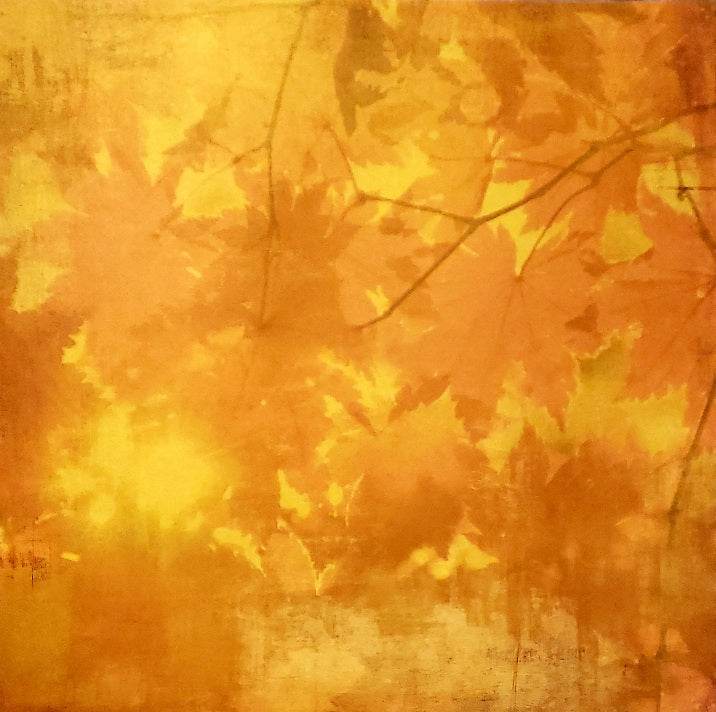 BasicGrey Indian summer Maize single sided paper 12 x 12