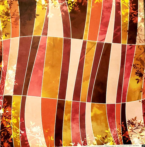 BasicGrey Indian summer Squash single sided paper 12 x 12