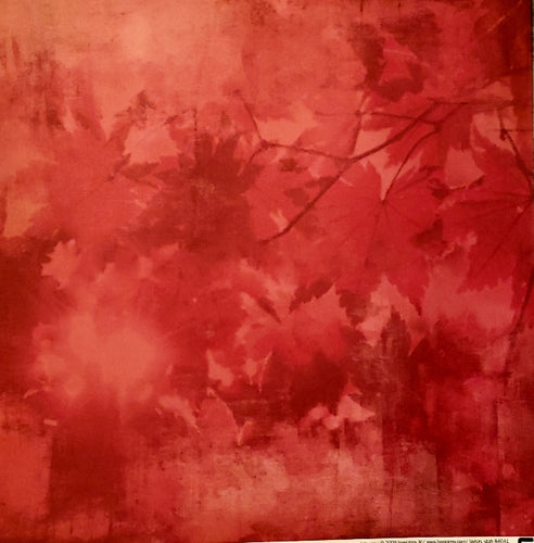 BasicGrey Indian summer Brandied Melon single sided paper 12 x 12