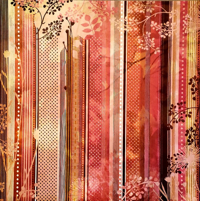 BasicGrey Indian summer Cordovan single sided paper 12 x 12