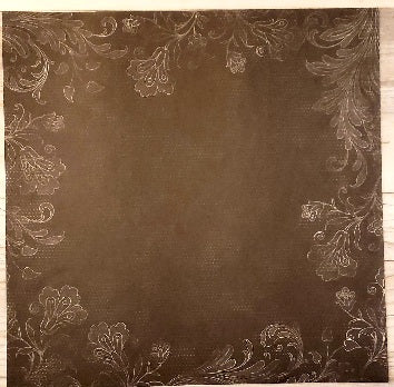 Karen Foster - bridal blooms single sided paper cardstock 12 x 12