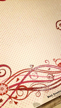 Load image into Gallery viewer, Best creations inc - sweet love burst Glitter double sided paper cardstock 12 x 12