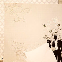 Load image into Gallery viewer, Best creations inc - Mr. And Mrs. Bride and groom Glitter double sided paper cardstock 12 x 12