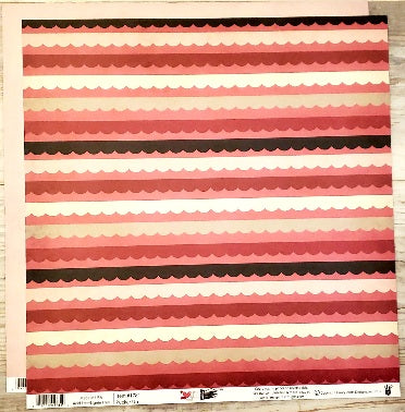 Fancy Pants - pucker up double sided paper cardstock 12 x 12