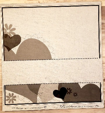 Core'dinations - core amour onyx sweetheart cardstock 12 x 12